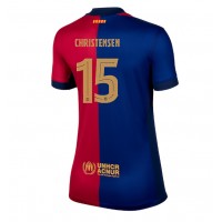 Dámy Fotbalový dres Barcelona Andreas Christensen #15 2024-25 Domácí Krátký Rukáv